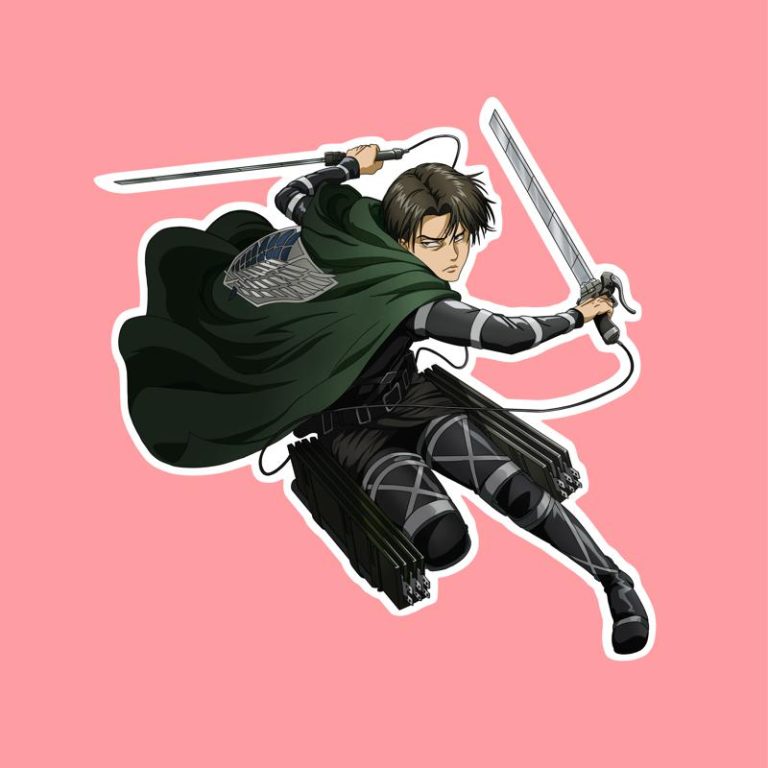 Levi Ackerman AOT I - Anime Sticker
