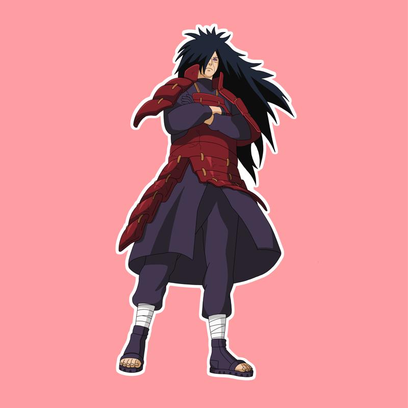 Madara Uchiha II - Laptop Sticker