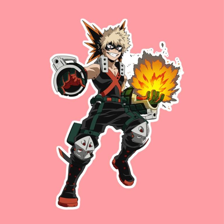 Bakugo Katsuki MHA I - Laptop Sticker