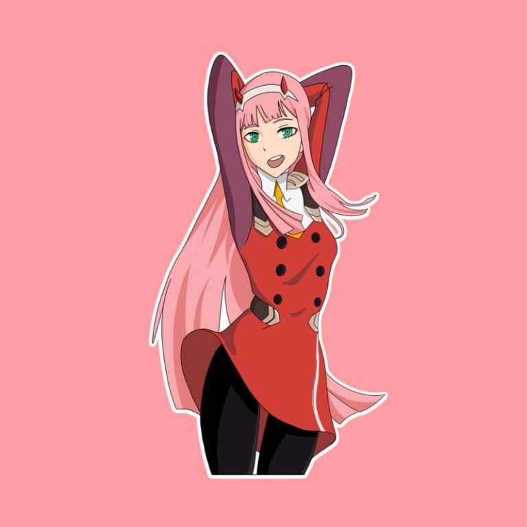 Zero Two Darling In The Franxx Sticker II