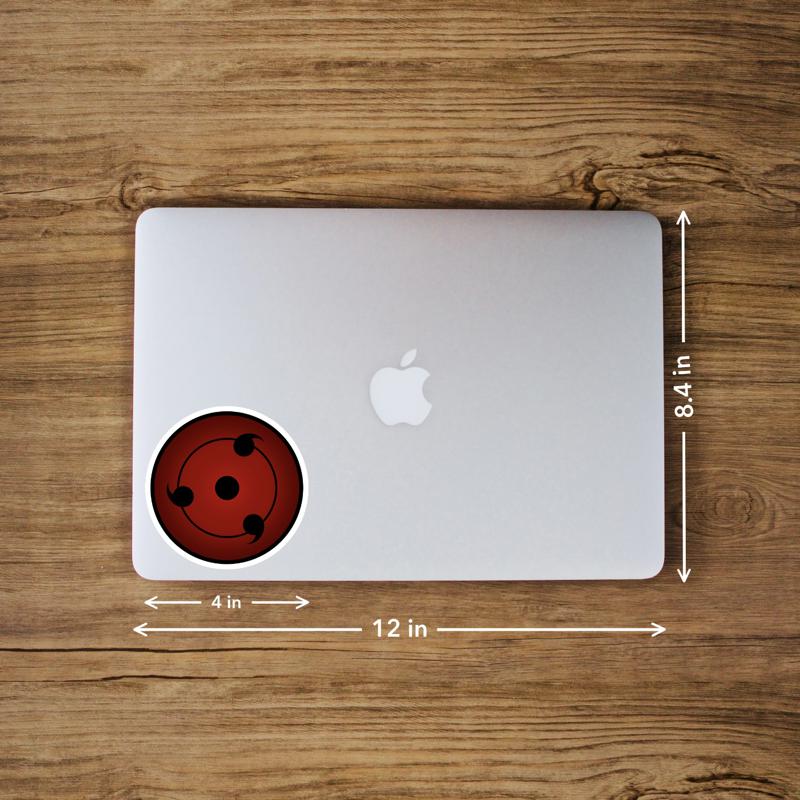 Sharingan – Laptop Sticker - Image 3