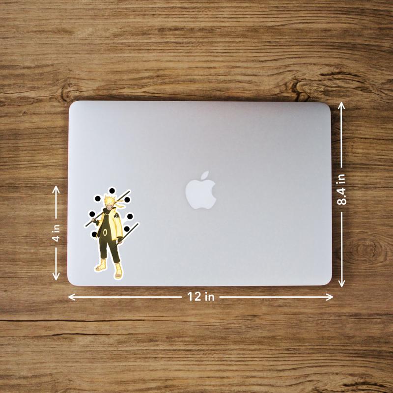 Naruto Six Paths Sage Mode - Laptop Sticker - Image 3