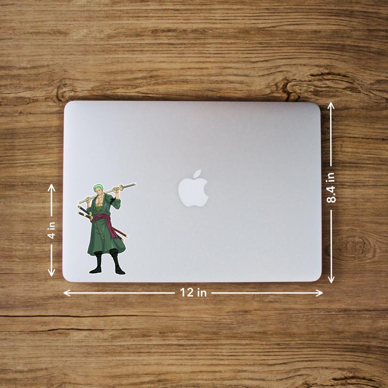 Roronoa Zoro One Piece - Laptop Sticker - Image 3