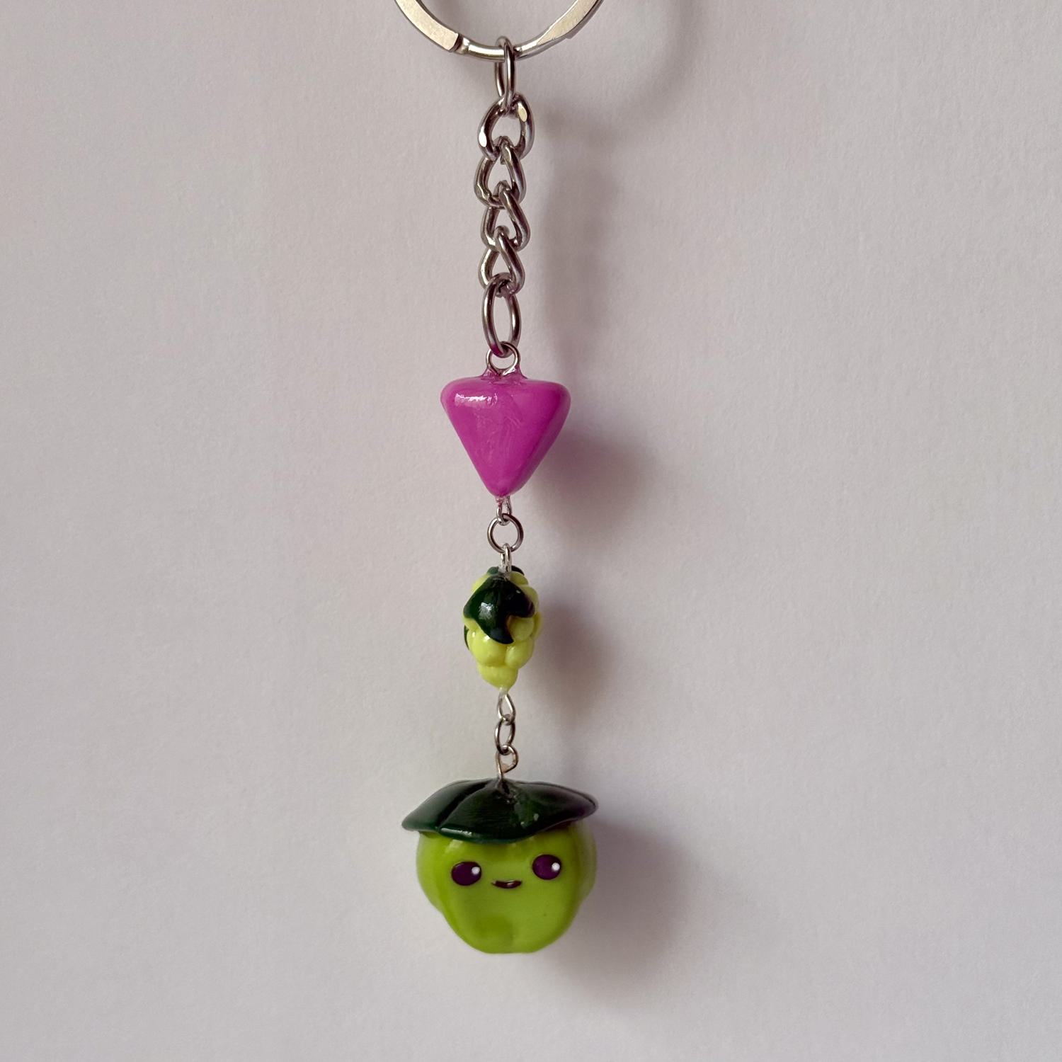 Frog and Grapes I Keychain - Image 2
