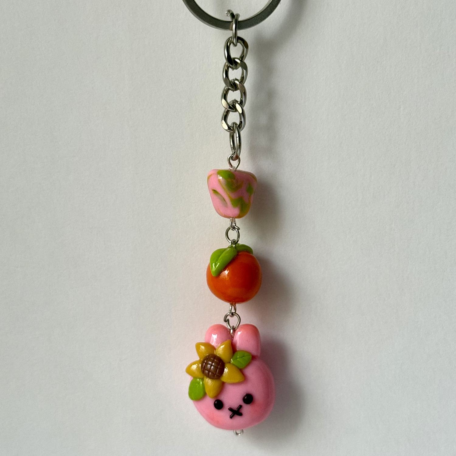 Miffy and Sunflower Keychain - Image 2