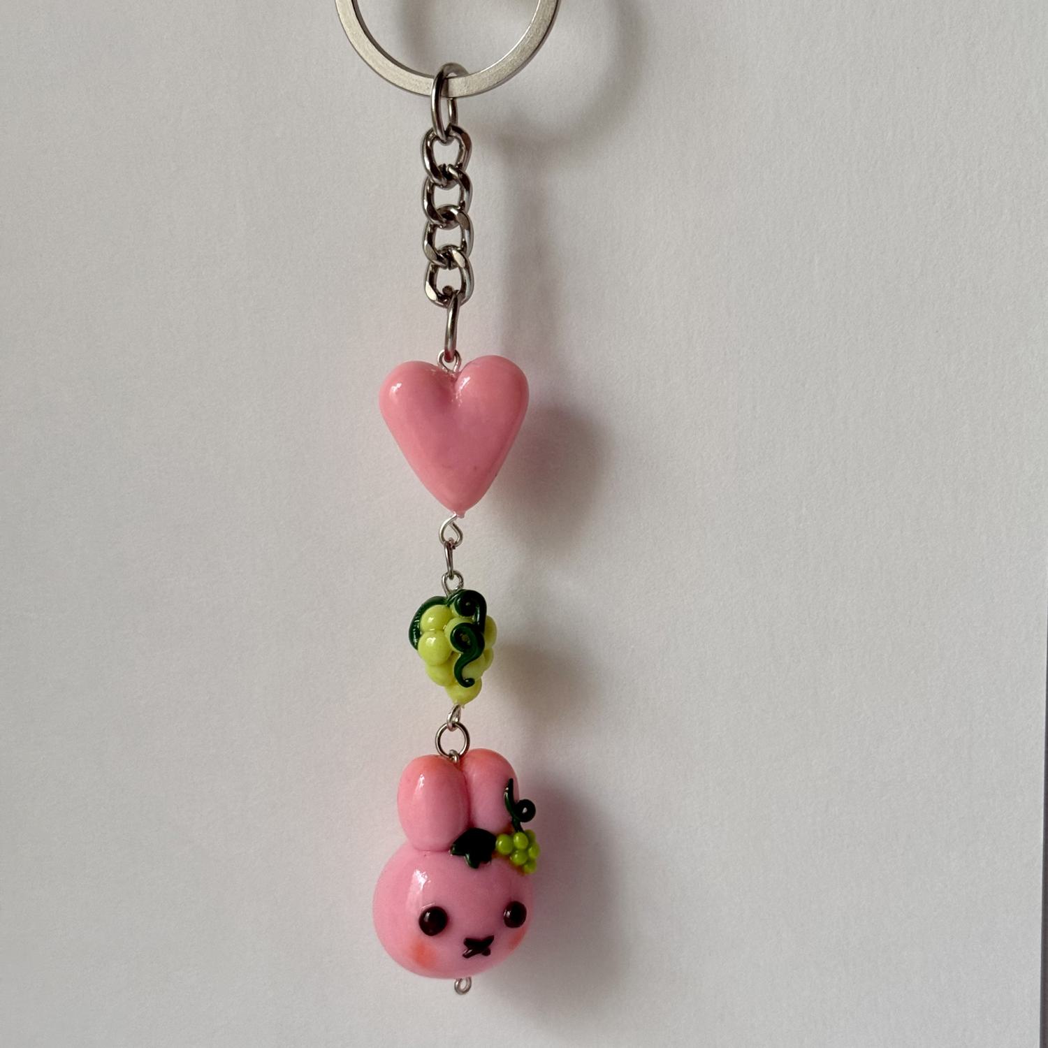 Miffy and Grapes Keychain - Image 2