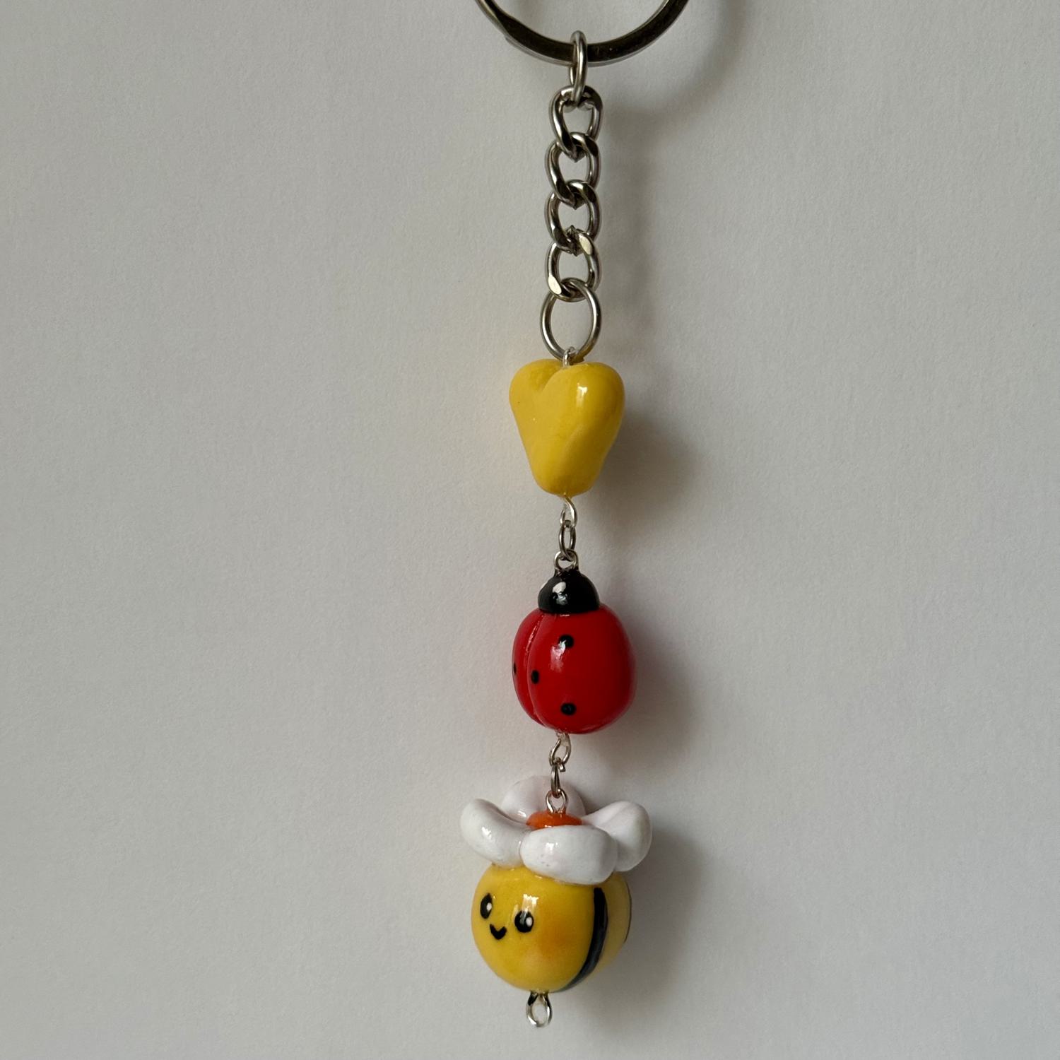 Bee and Ladybug Keychain - Image 4