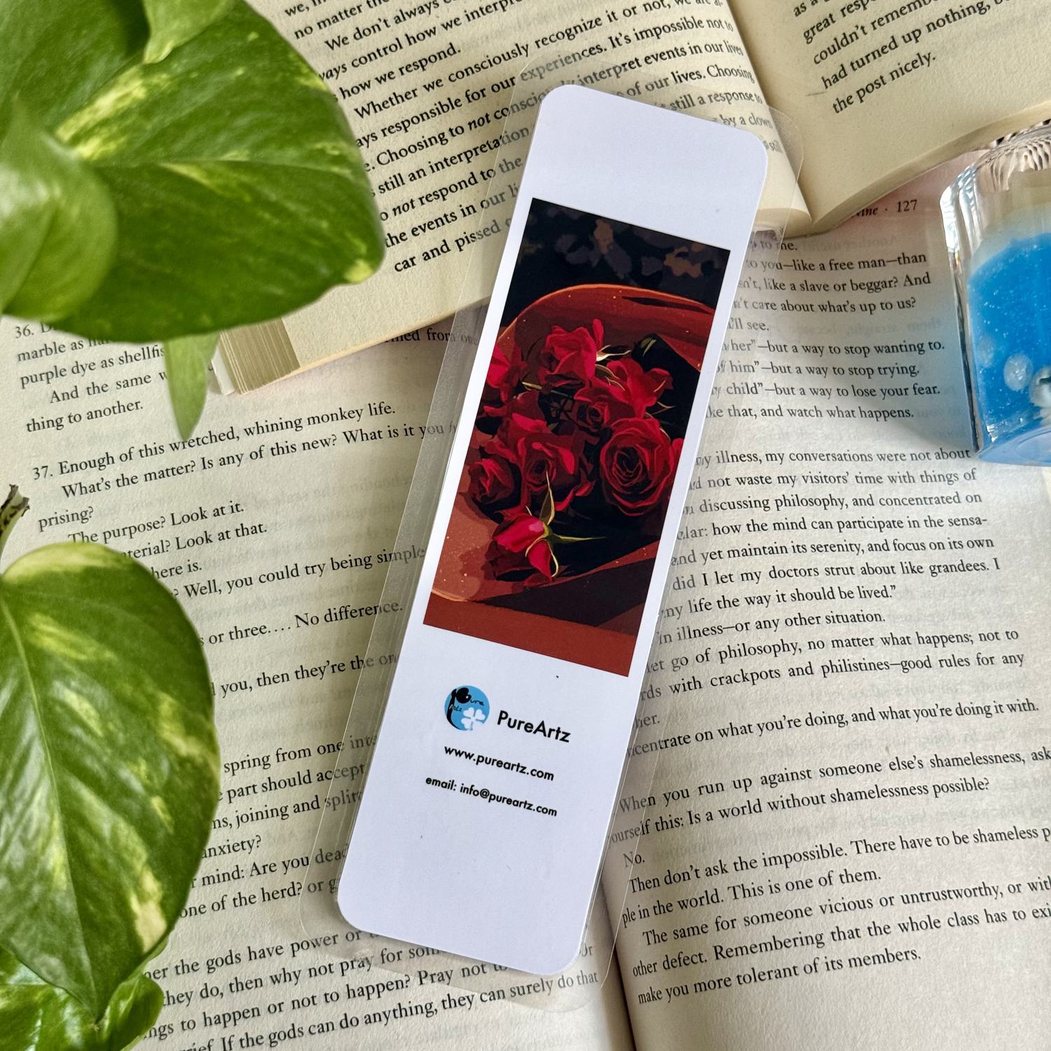Rose Bouquet Bookmark - Image 2
