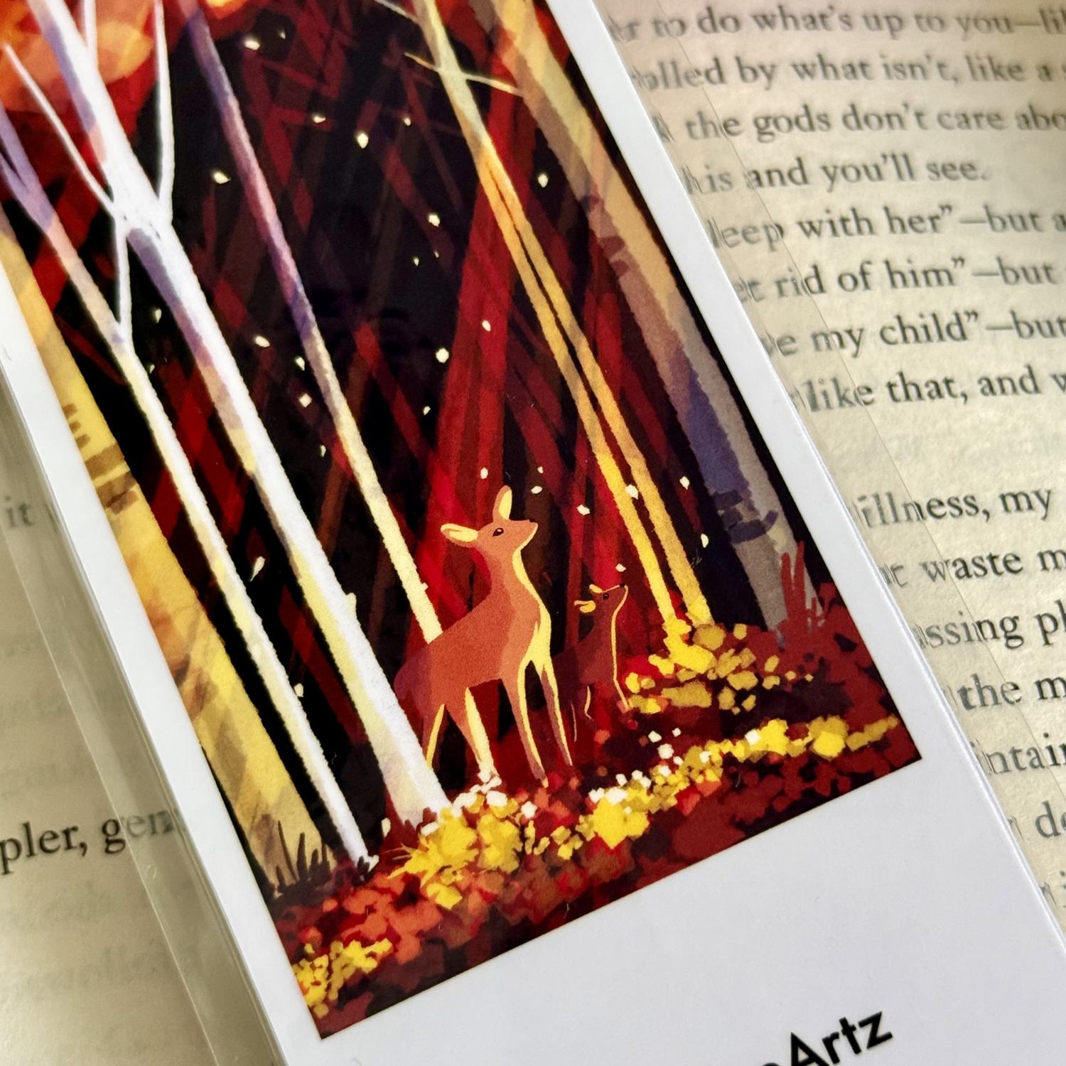 Autumn Woods Bookmark - Image 3