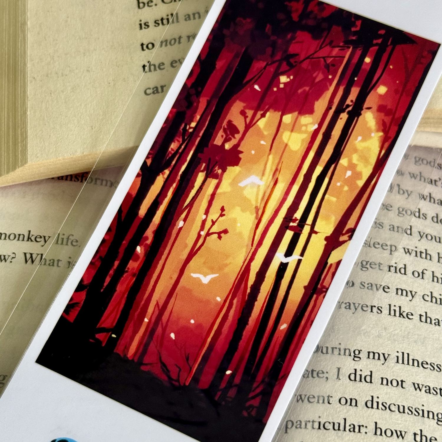 Crimson Haze Bookmark - Image 3