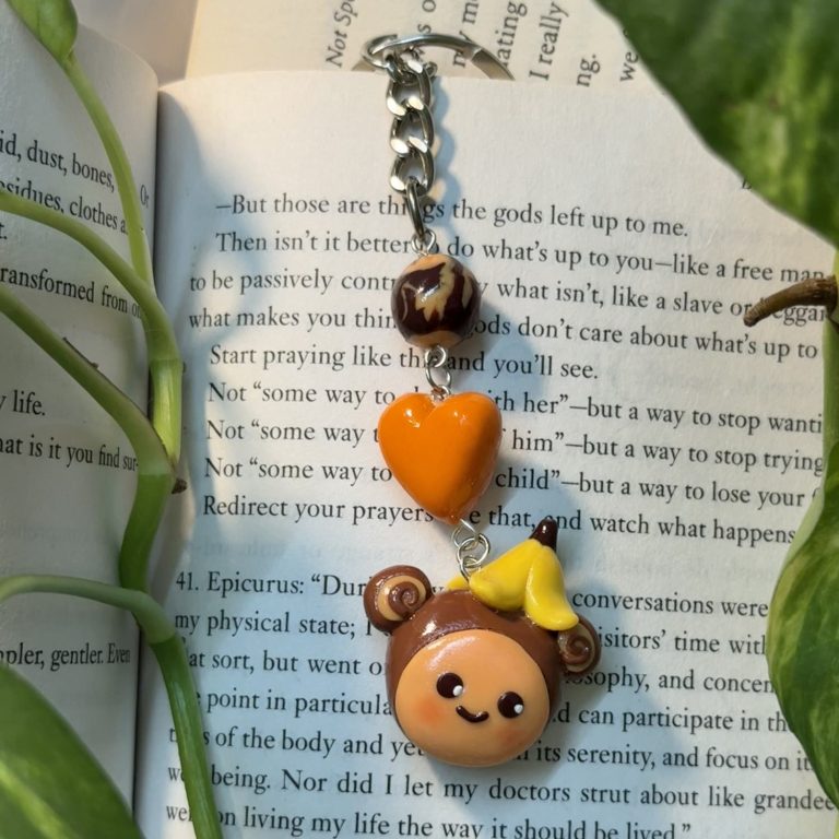 Monkey II Keychain
