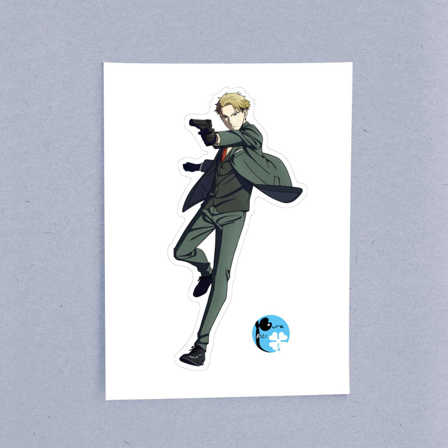 Loid Forger SpyxFamily - Laptop Sticker - Image 2