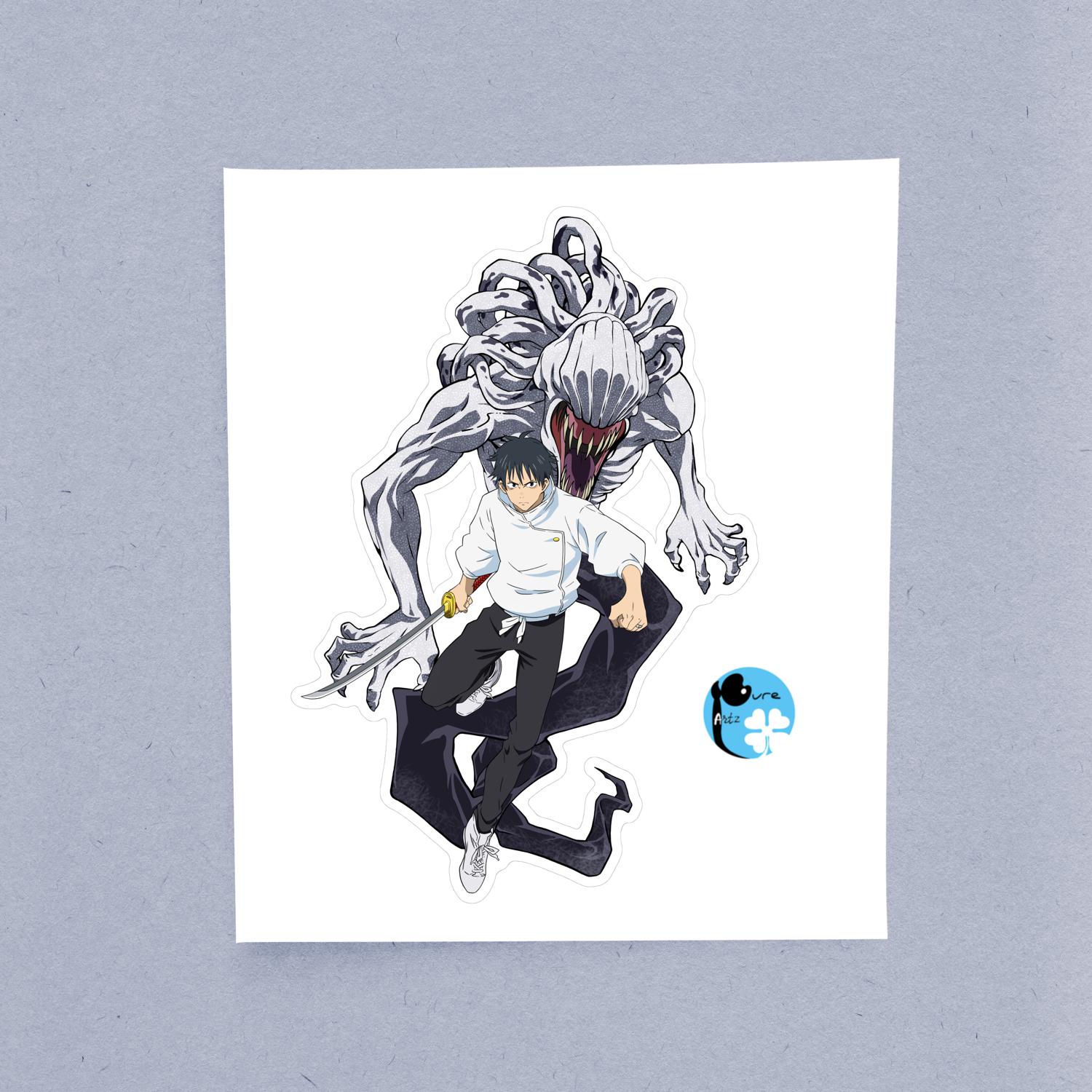 Yuta Okkotsu I Jujutsu Kaisen - Laptop Sticker - Image 2