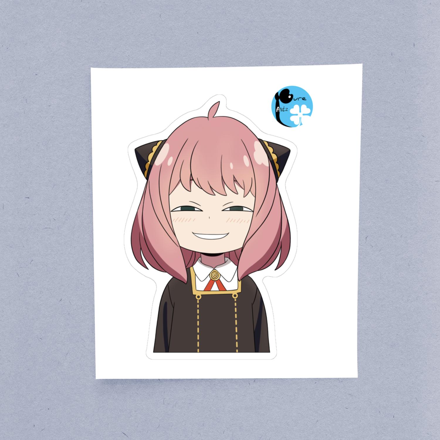 Anya Forger II SpyxFamily - Laptop Sticker - Image 2