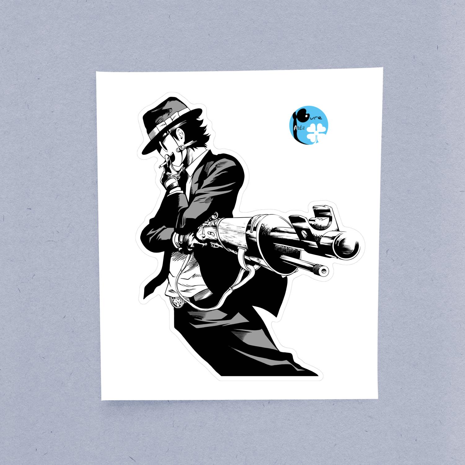 Sniper Mask II High-Rise Invasion – Laptop Sticker - Image 2