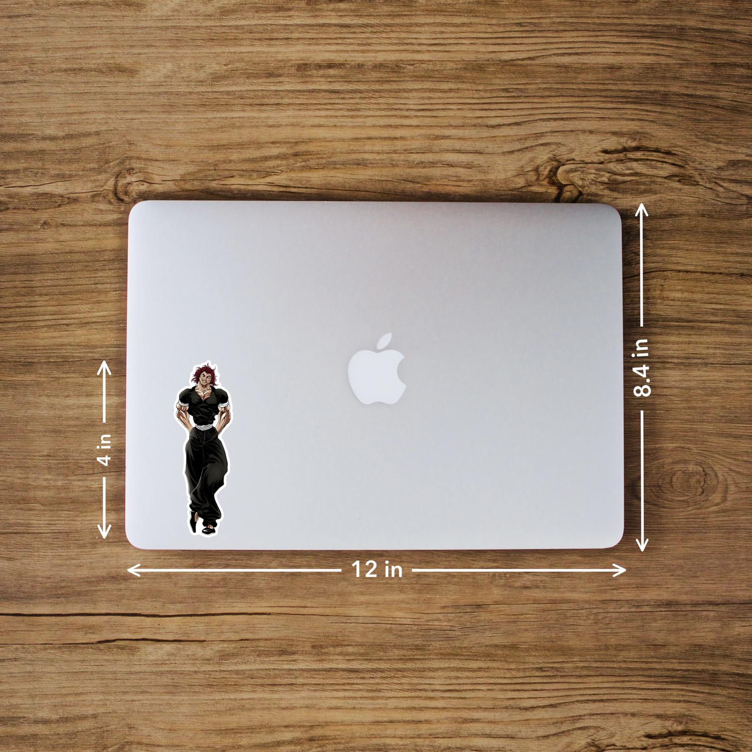 Yuujirou Hanma - Laptop Sticker - Image 3