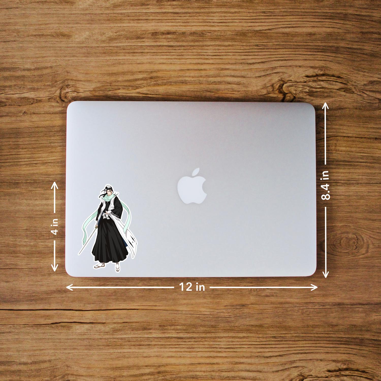 Byakuya Kuchiki Bleach – Laptop Sticker - Image 3