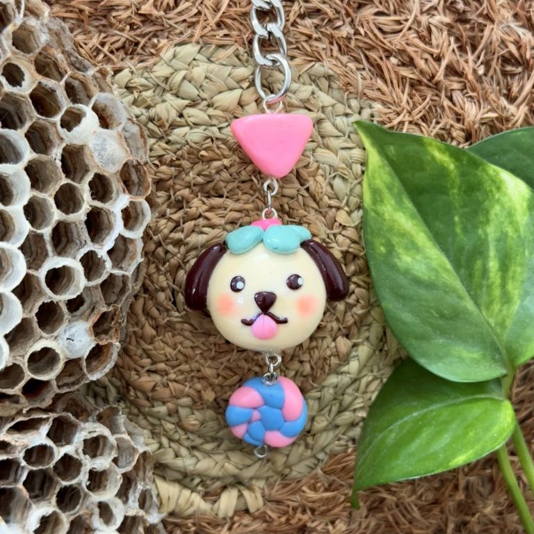 Puppy Keychain