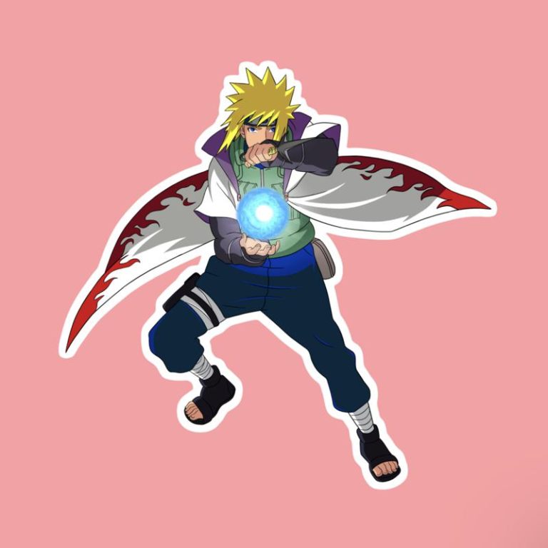 Minato Namikaze - Anime Sticker