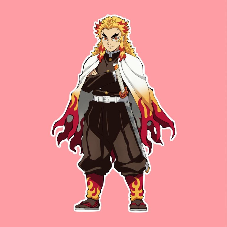 Kyojuro Rengoku Demon Slayer (Kimetsu no Yaiba) Sticker