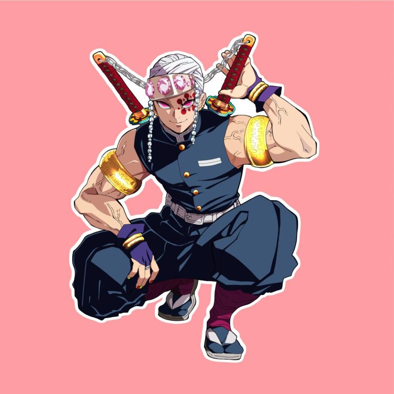Tengen Uzui Demon Slayer (Kimetsu no Yaiba) - Anime Sticker