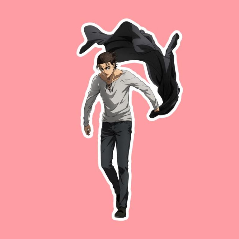 Eren Yeager II AOT – Laptop Sticker