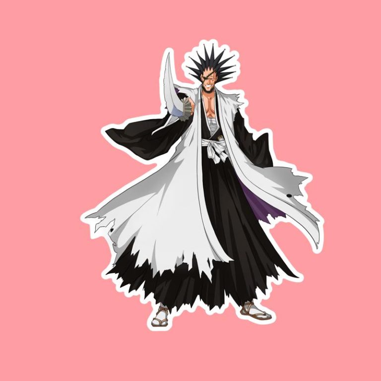 Kenpachi Zaraki Bleach – Laptop Sticker