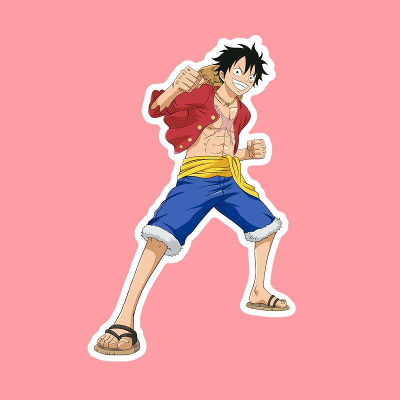 Monkey D. Luffy II One Piece – Laptop Sticker