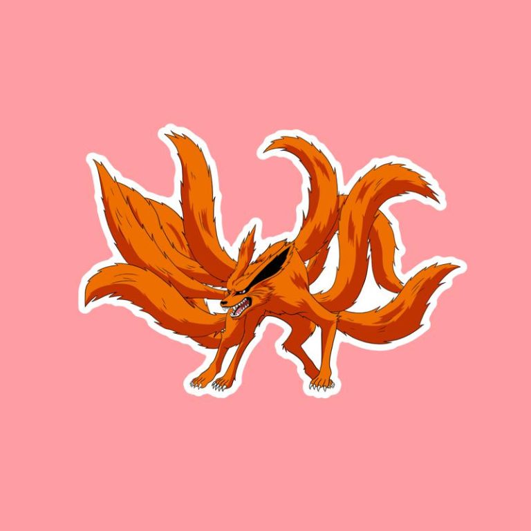 Kurama – Laptop Sticker