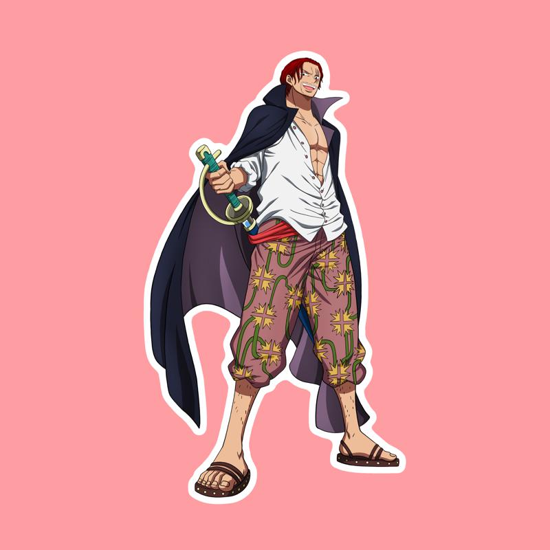 Shanks One Piece – Laptop Sticker