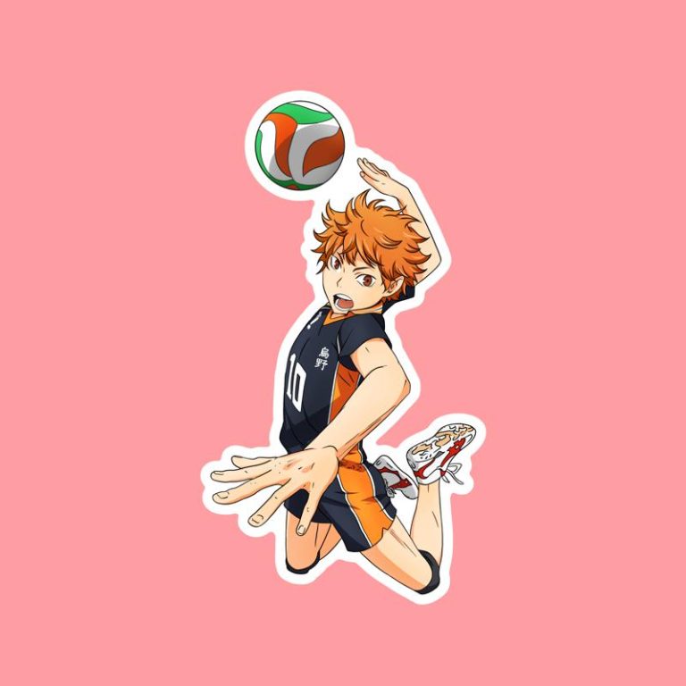 Hinata Shoyo II Haikyuu β Laptop Sticker