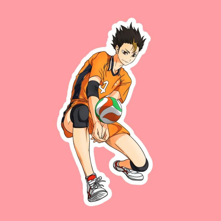 Nishinoya Yu Haikyuu – Laptop Sticker