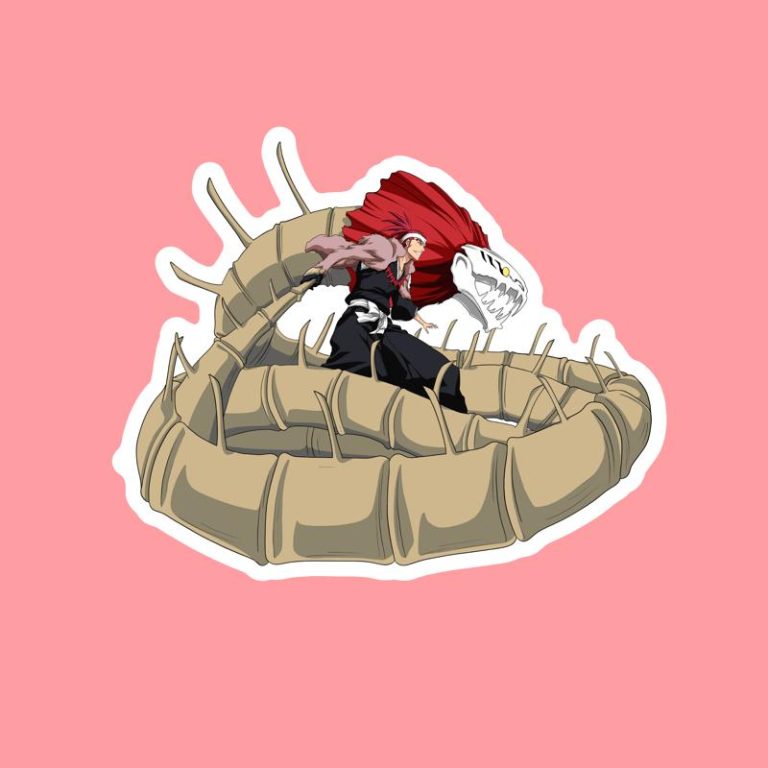 Renji Abarai Bankai Bleach – Laptop Sticker