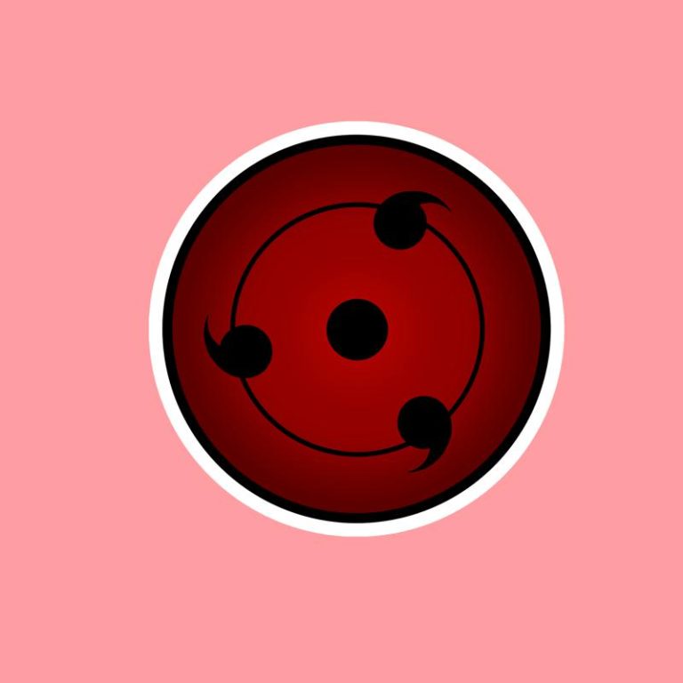 Sharingan β Laptop Sticker
