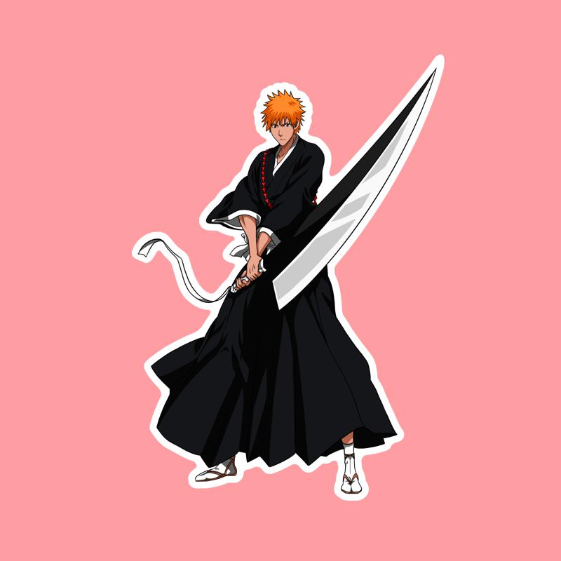 Ichigo Kurosaki I Bleach – Laptop Sticker