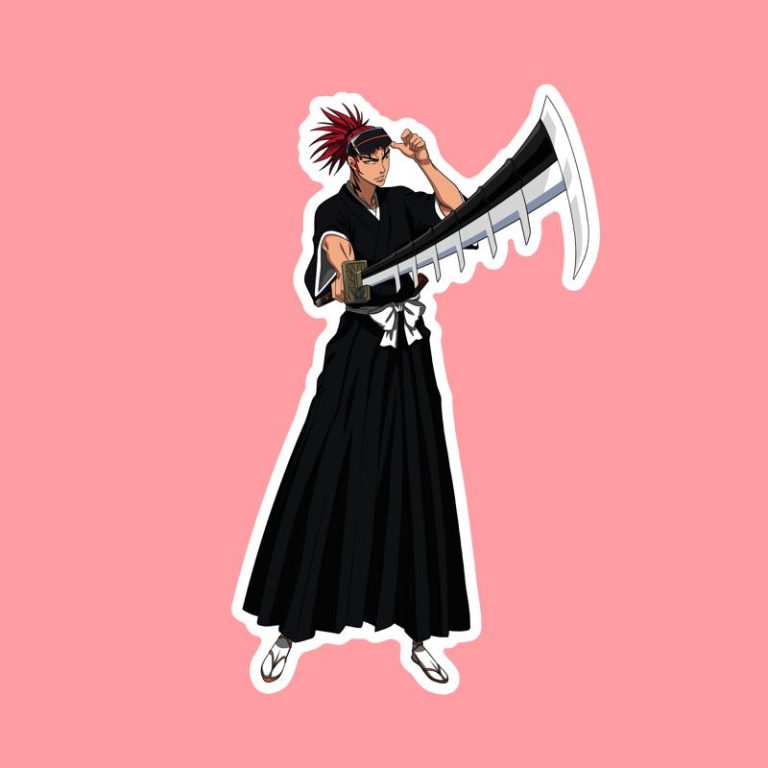 Renji Abarai Bleach – Laptop Sticker