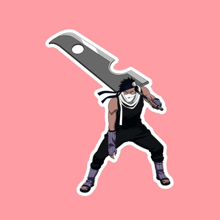 Zabuza Momochi – Laptop Sticker