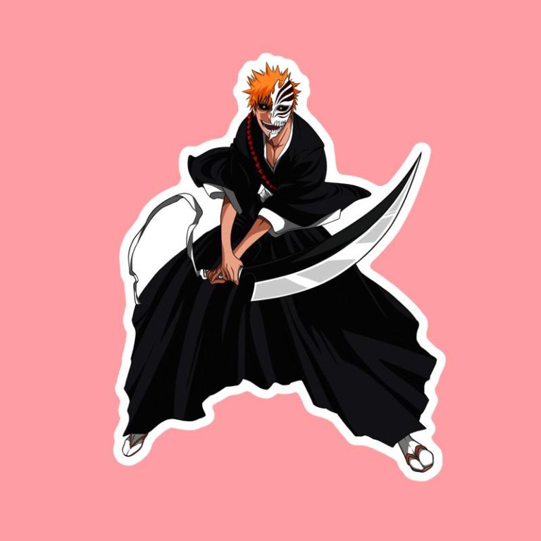 Ichigo Hollow Form I Bleach β Laptop Sticker