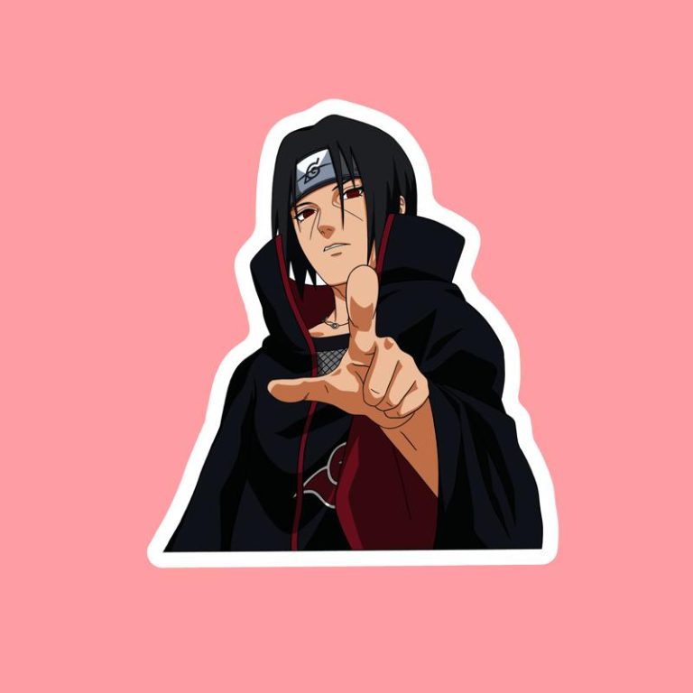Itachi Uchiha III – Laptop Sticker