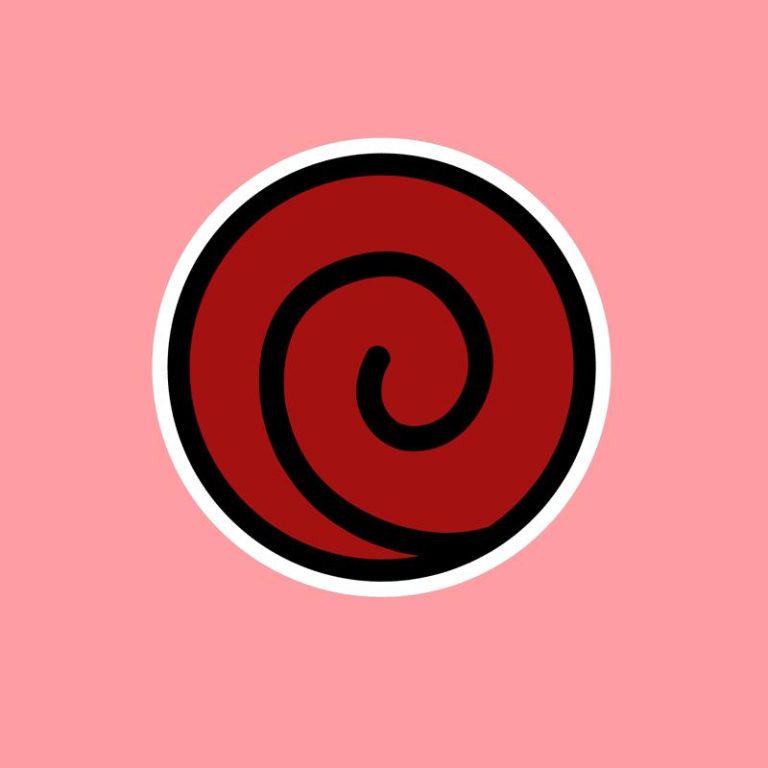 Uzumaki Clan Logo β Laptop Sticker