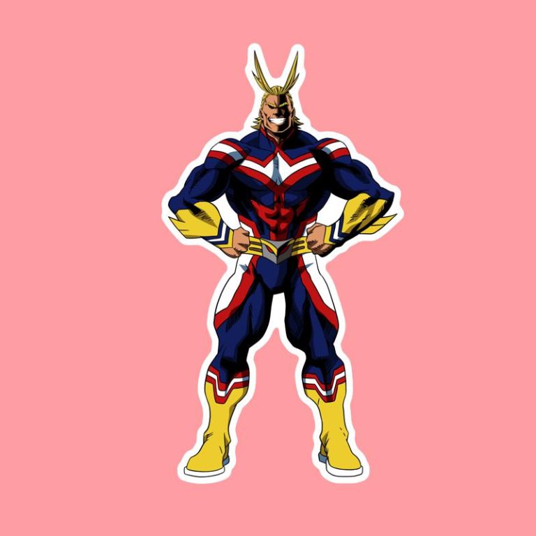 All Might MHA - Laptop Sticker