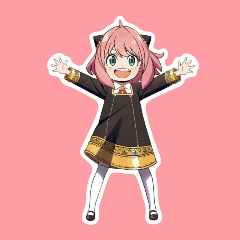 Anya Forger I SpyxFamily - Laptop Sticker
