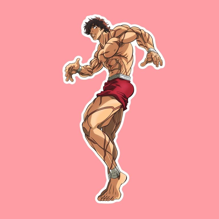 Baki Hanma - Laptop Sticker