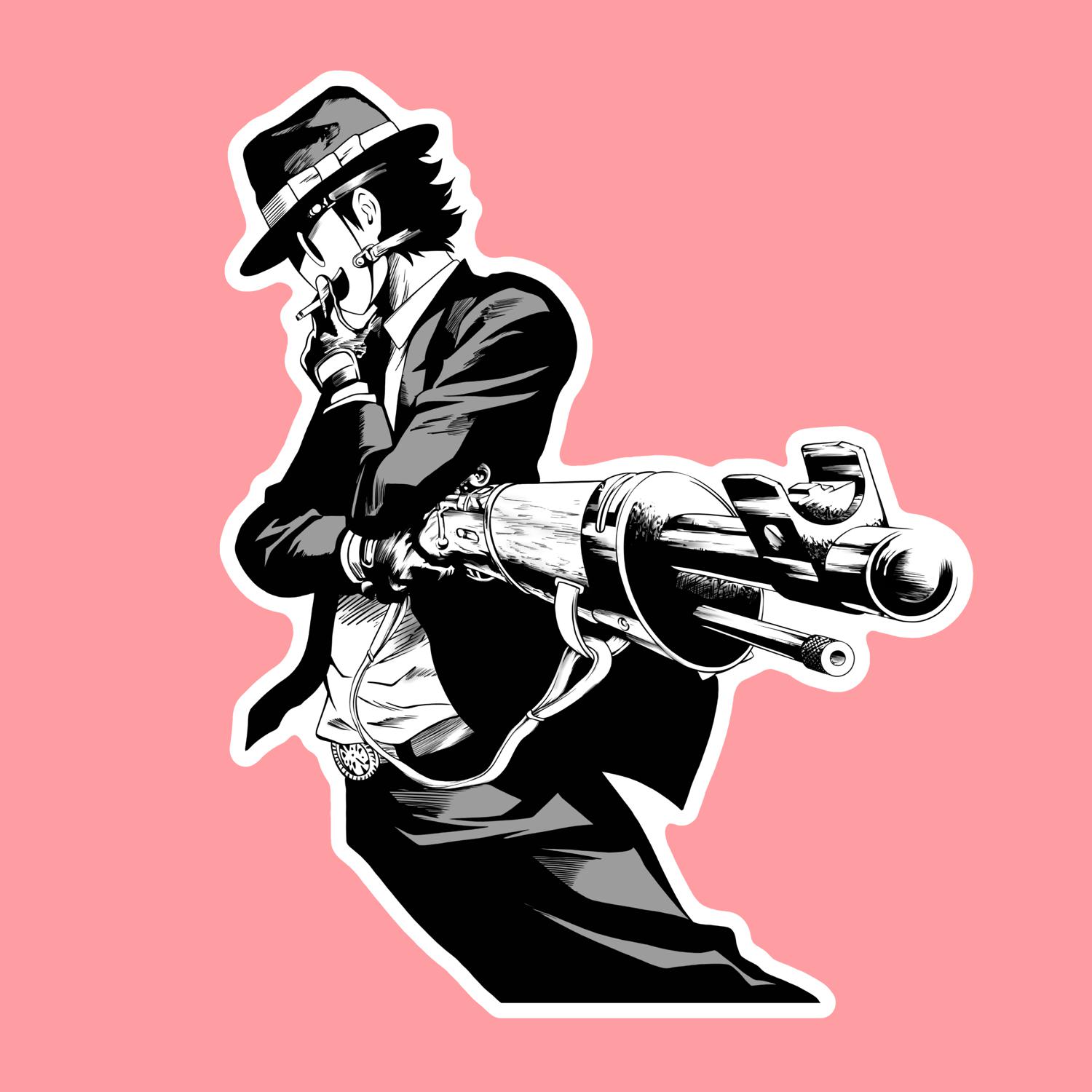 Sniper Mask II High-Rise Invasion – Laptop Sticker
