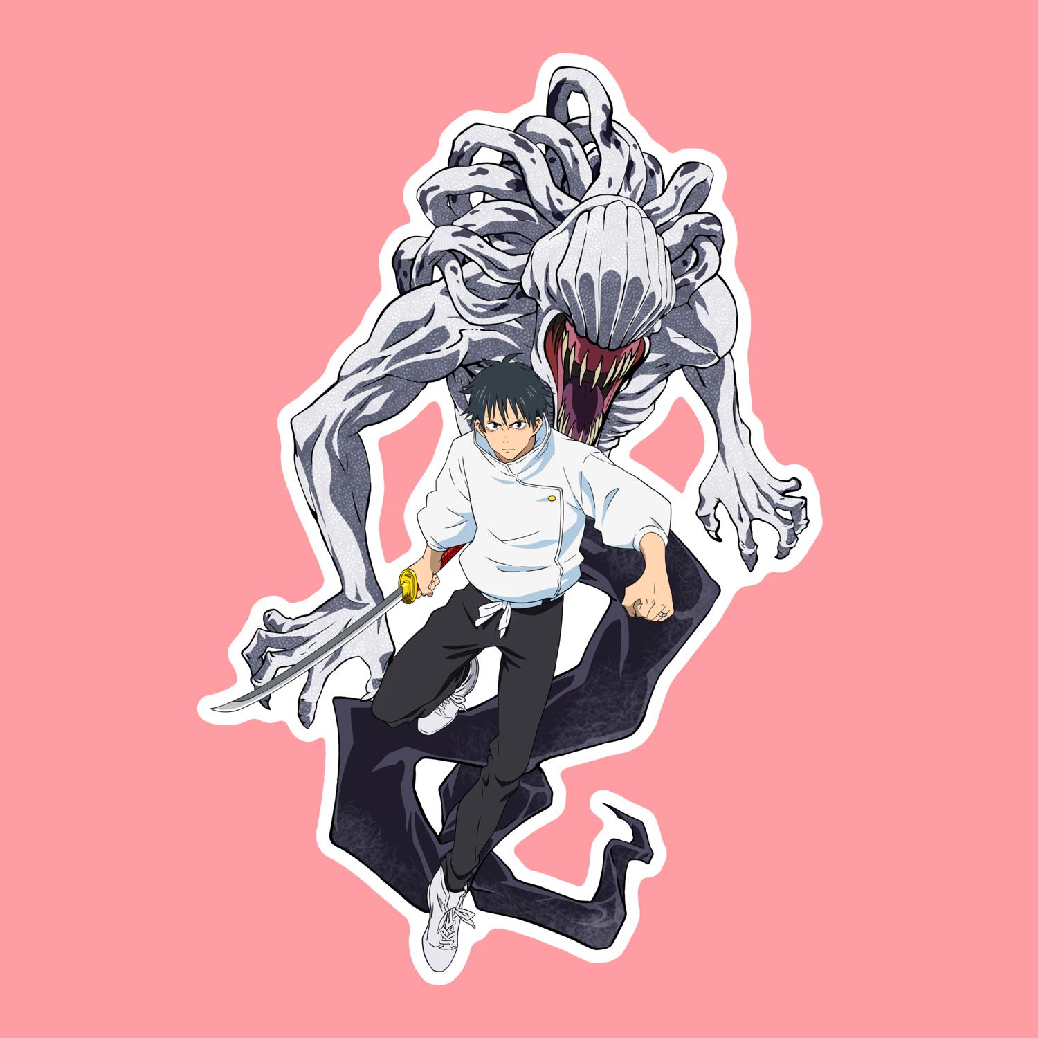 Yuta Okkotsu I Jujutsu Kaisen - Laptop Sticker