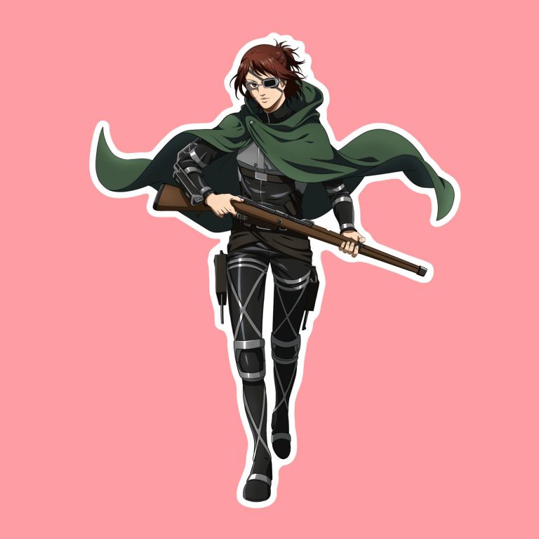 Hange ZoΓ« AOT β Laptop Sticker