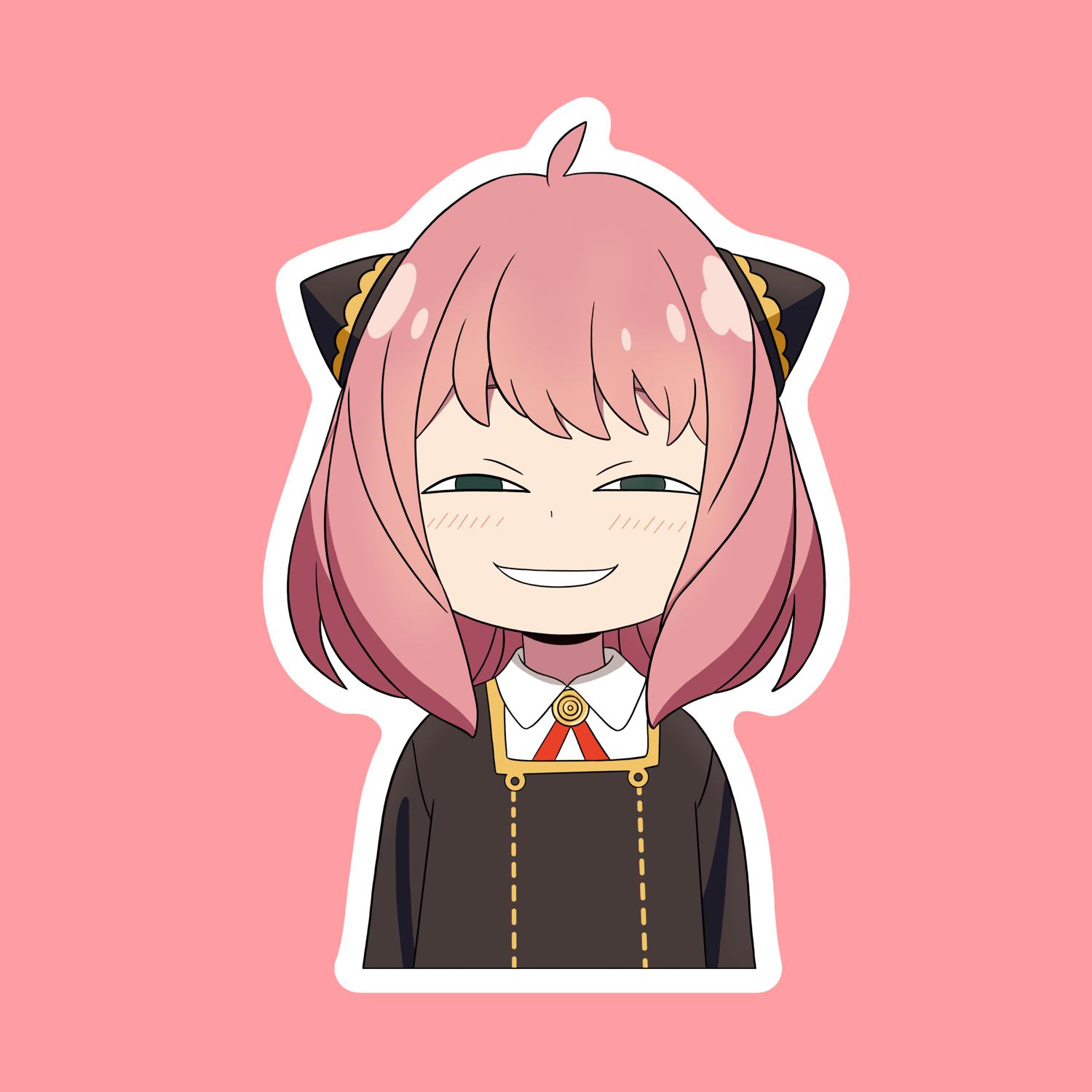 Anya Forger II SpyxFamily - Laptop Sticker