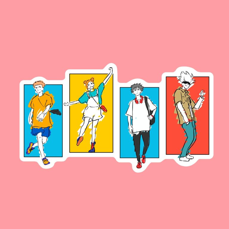 Jujutsu Kaisen - Laptop Sticker