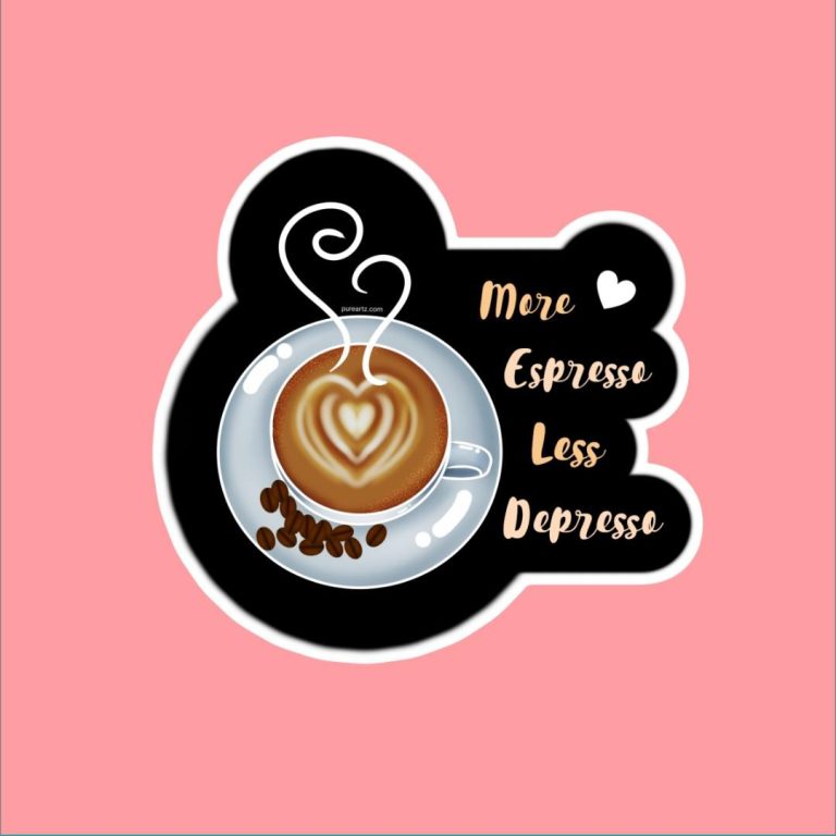 Coffee Sticker