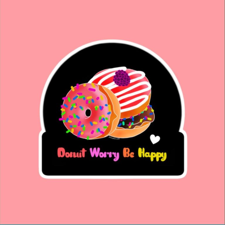 Donut Sticker